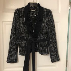 Blazer White House Black Market tweed like